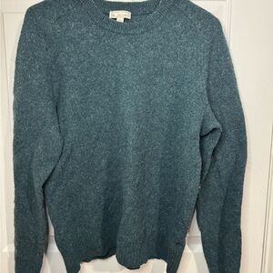 Vintage GAP Wool Blue Green Crewneck Sweater